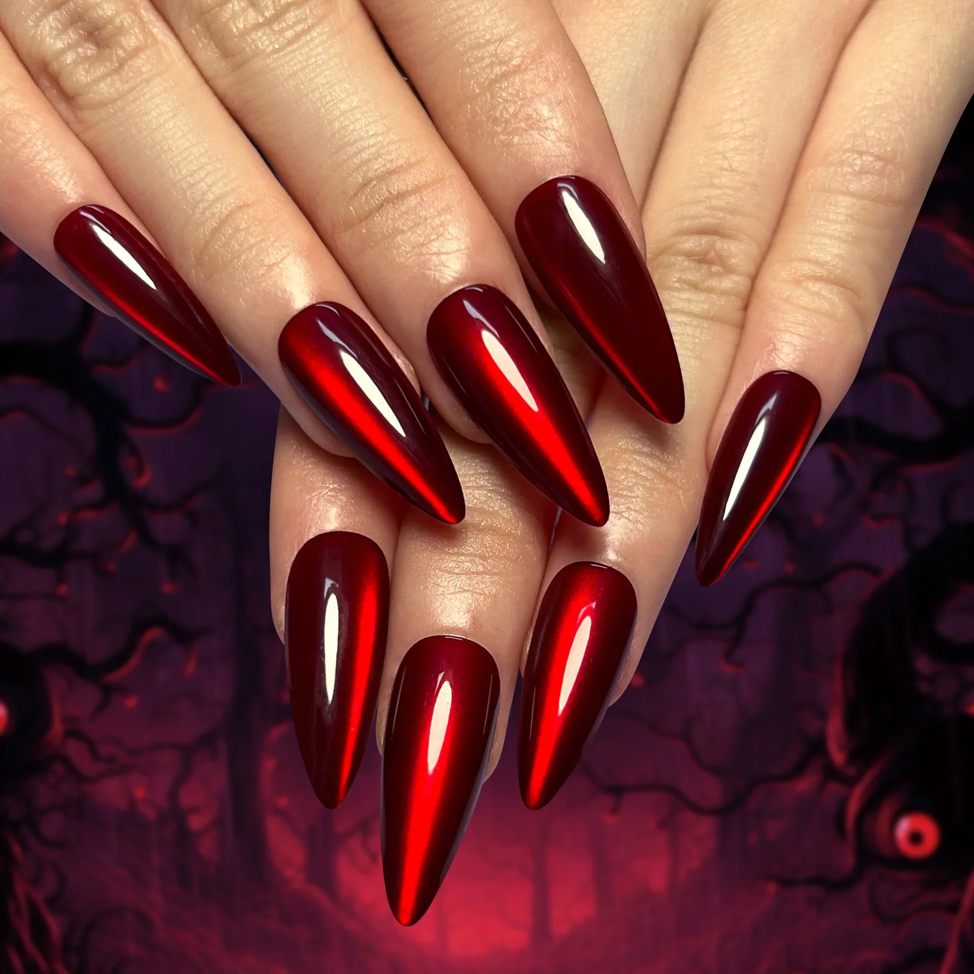 Ruby Cat Glow – L Almond - Image 3