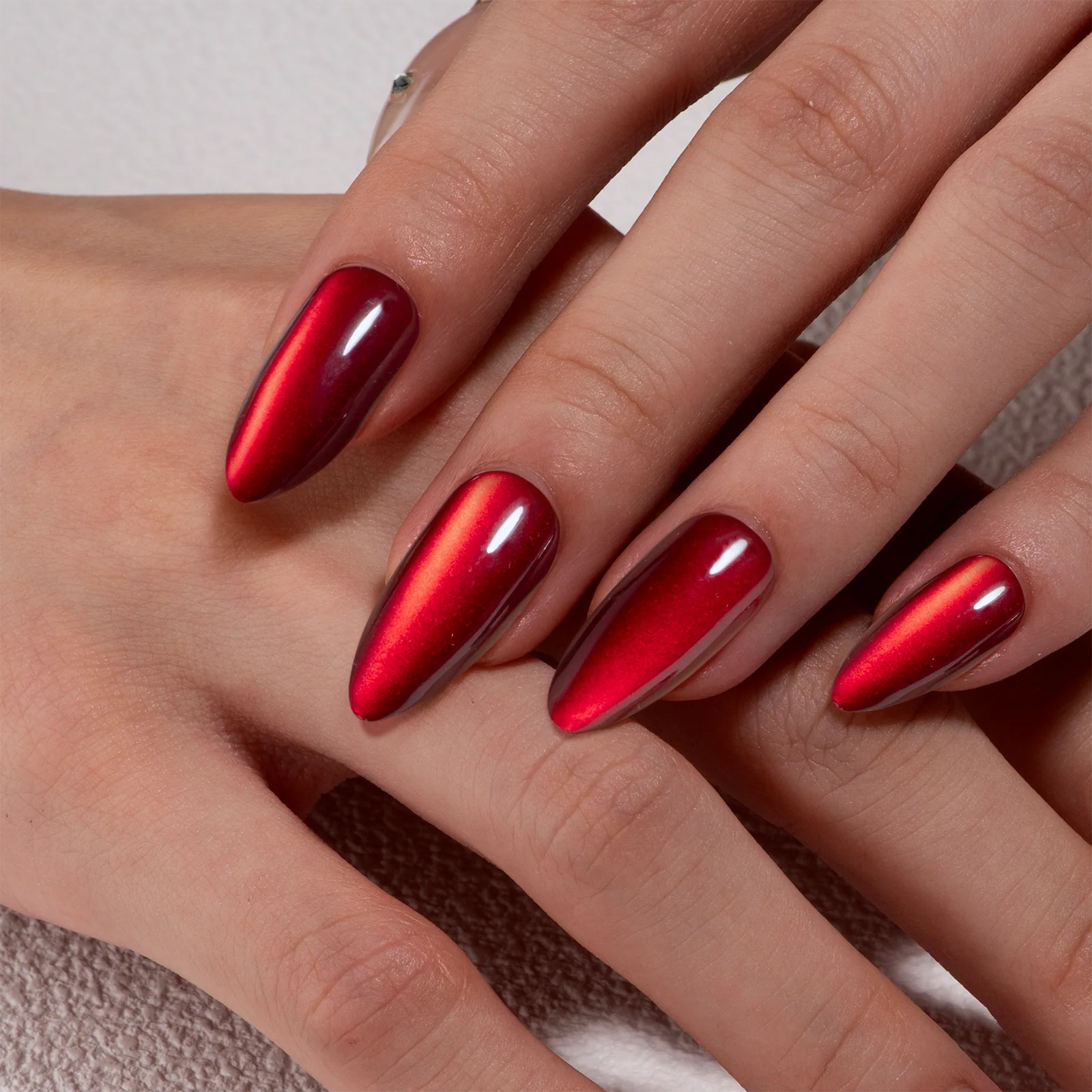 Ruby Cat Glow – L Almond - Image 4