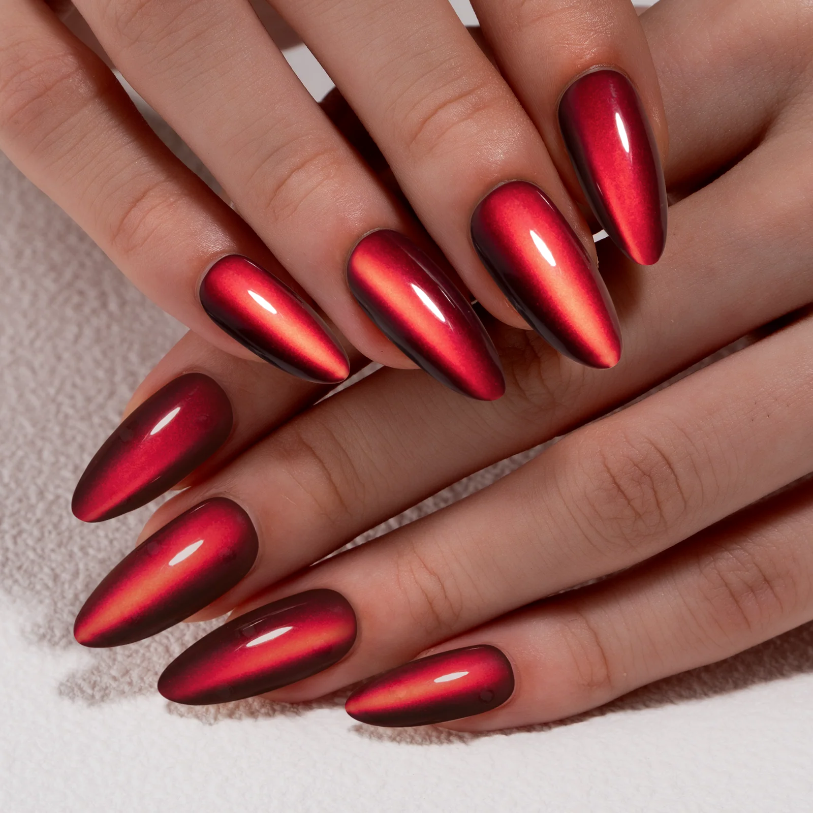 Ruby Cat Glow – L Almond - Image 5