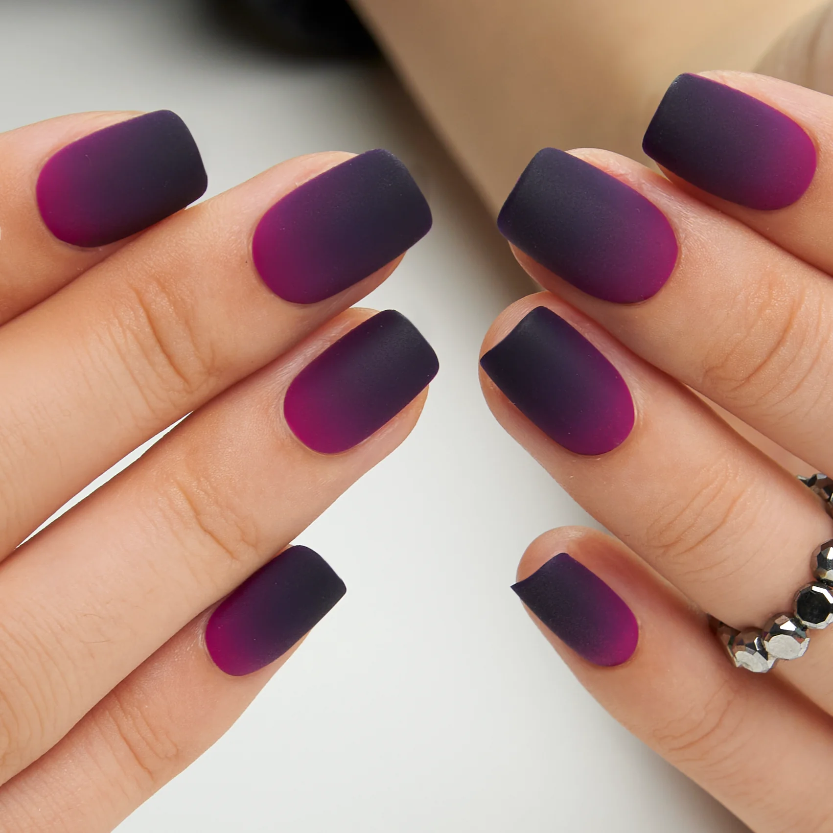 Matte Purple – S Squoval - Image 2