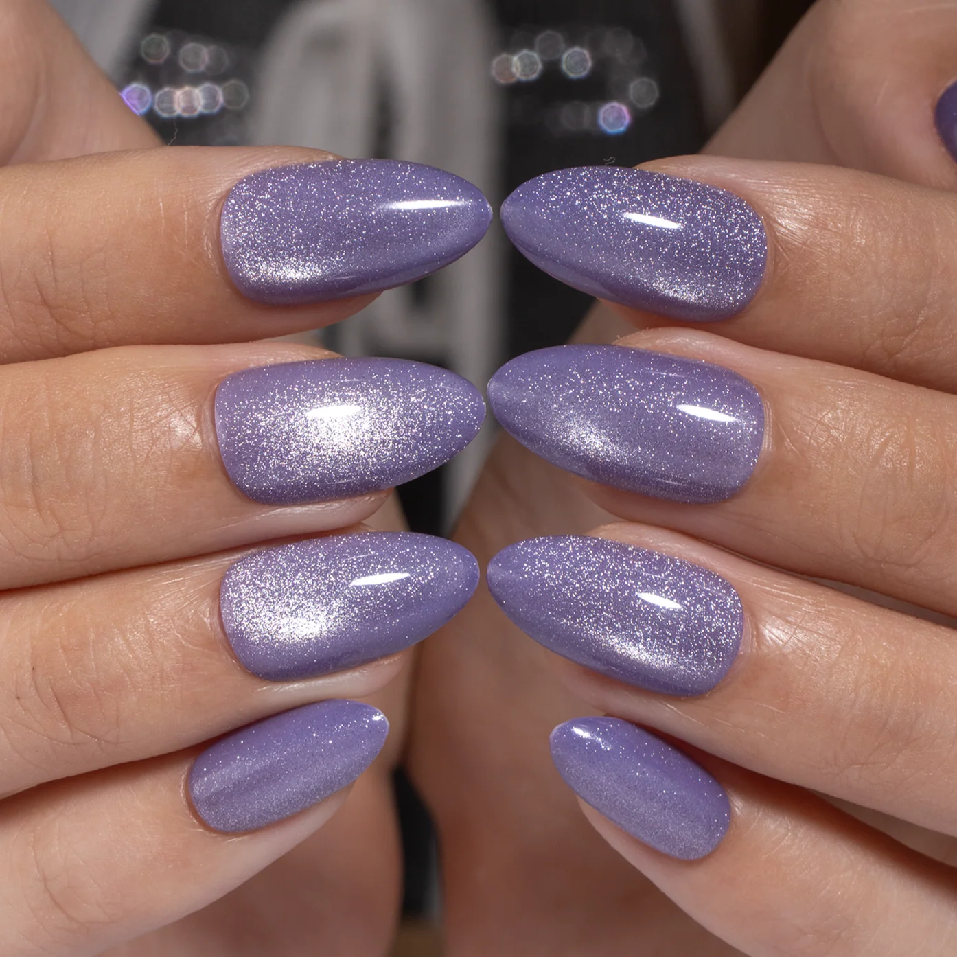 Lilac Shimmer – S Almond - Image 3
