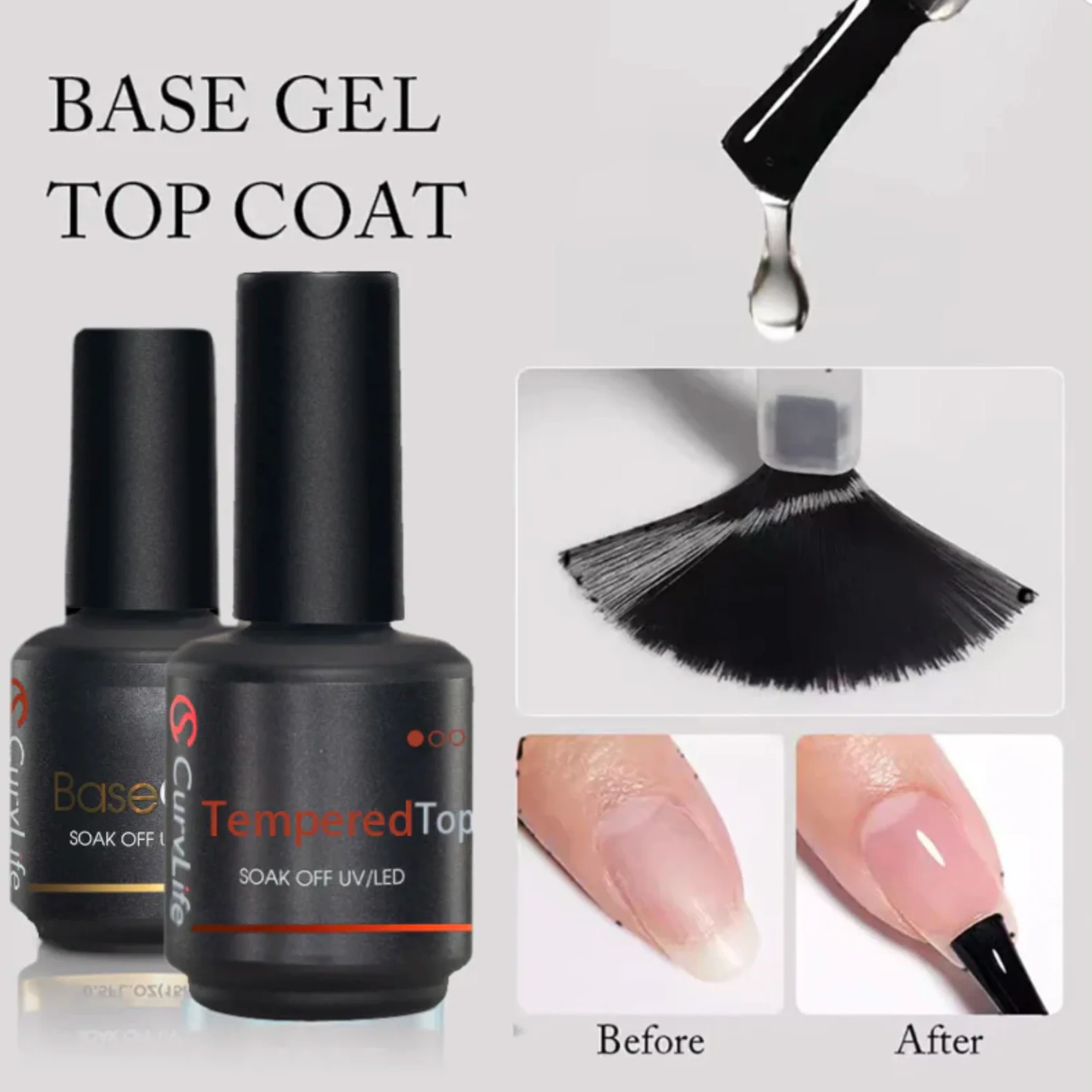 3 Colors Solid Nail Gel M-07 - Image 9