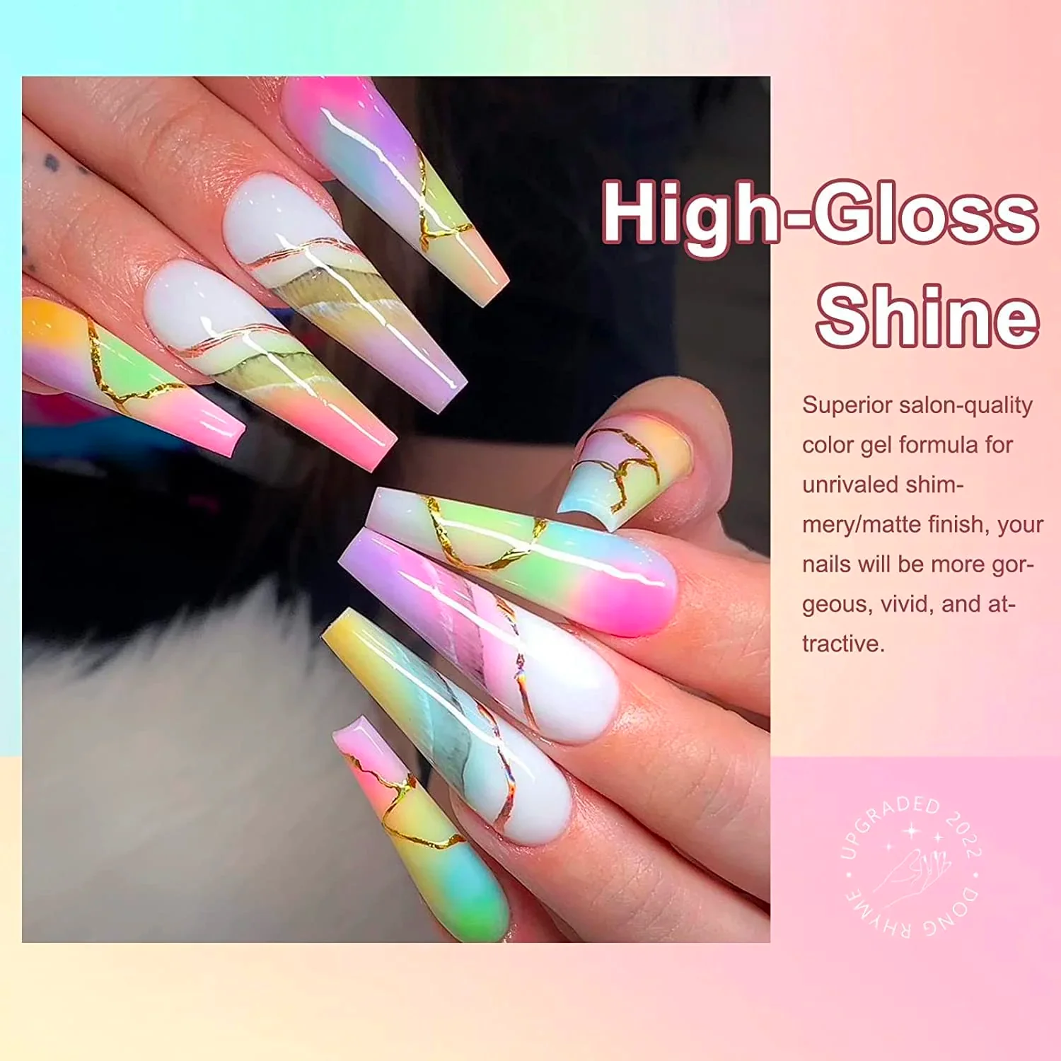4 Colors Solid Nail Gel color15 - Image 6