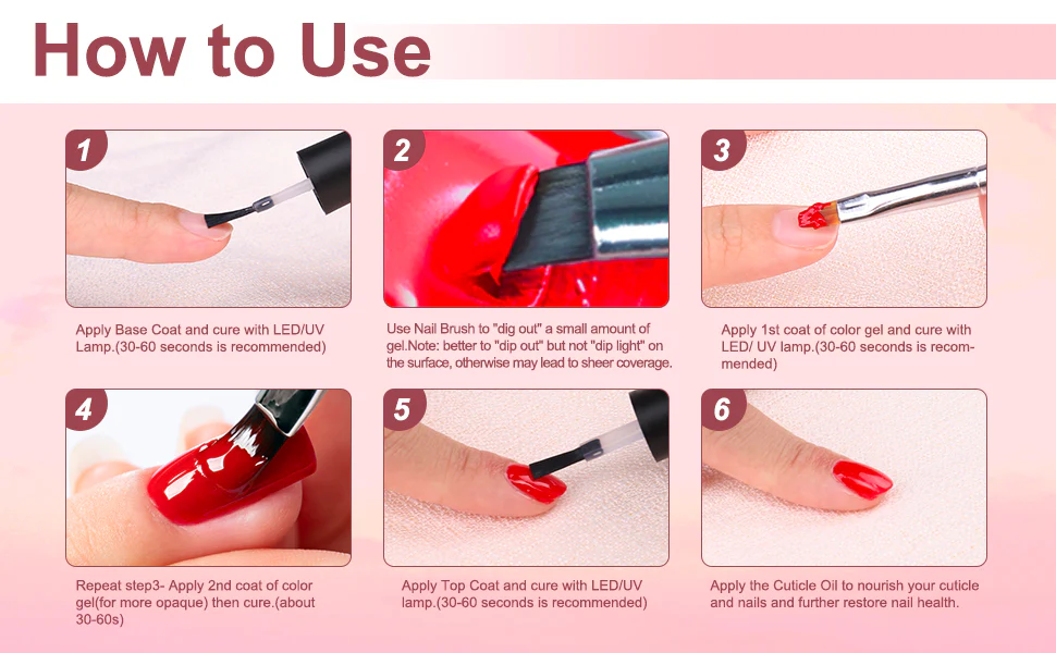 4 Colors Solid Nail Gel color22 - Image 8