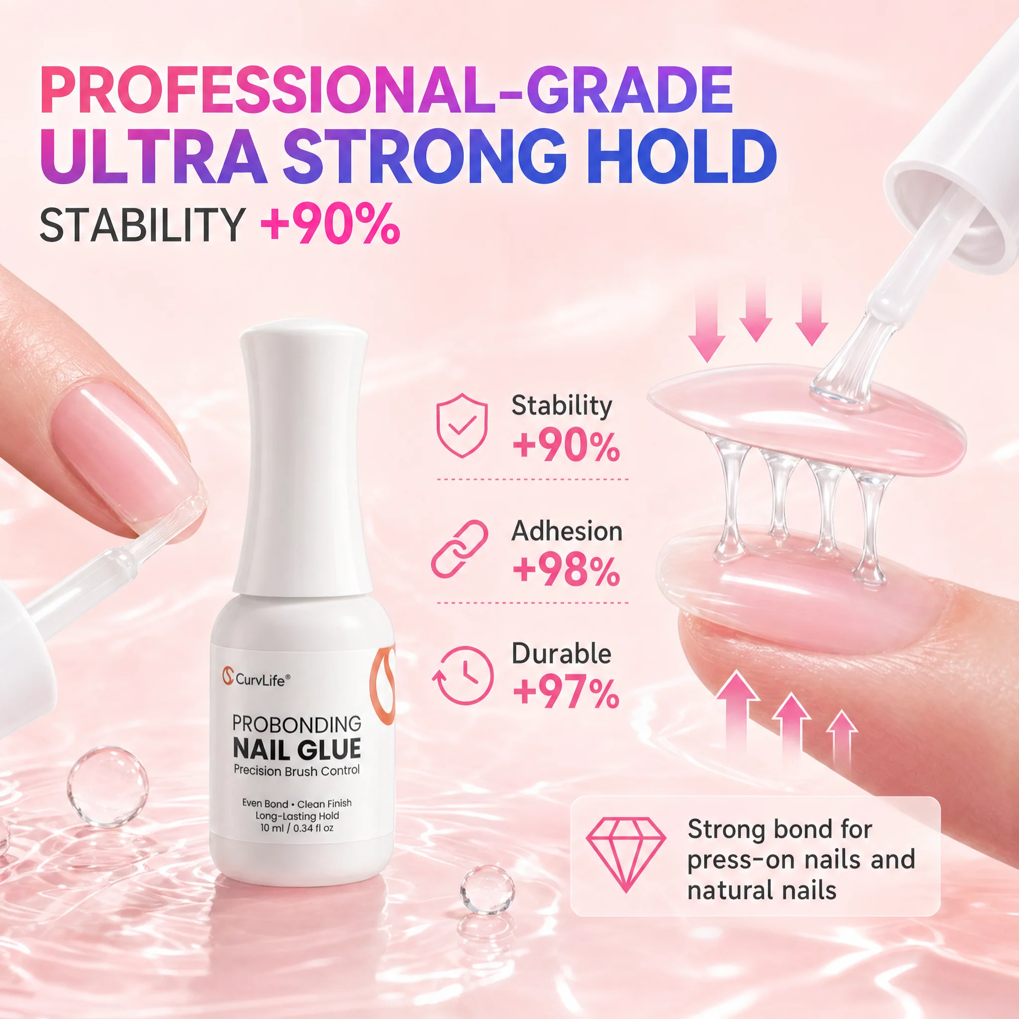 Brush-On Nail Glue - Image 6