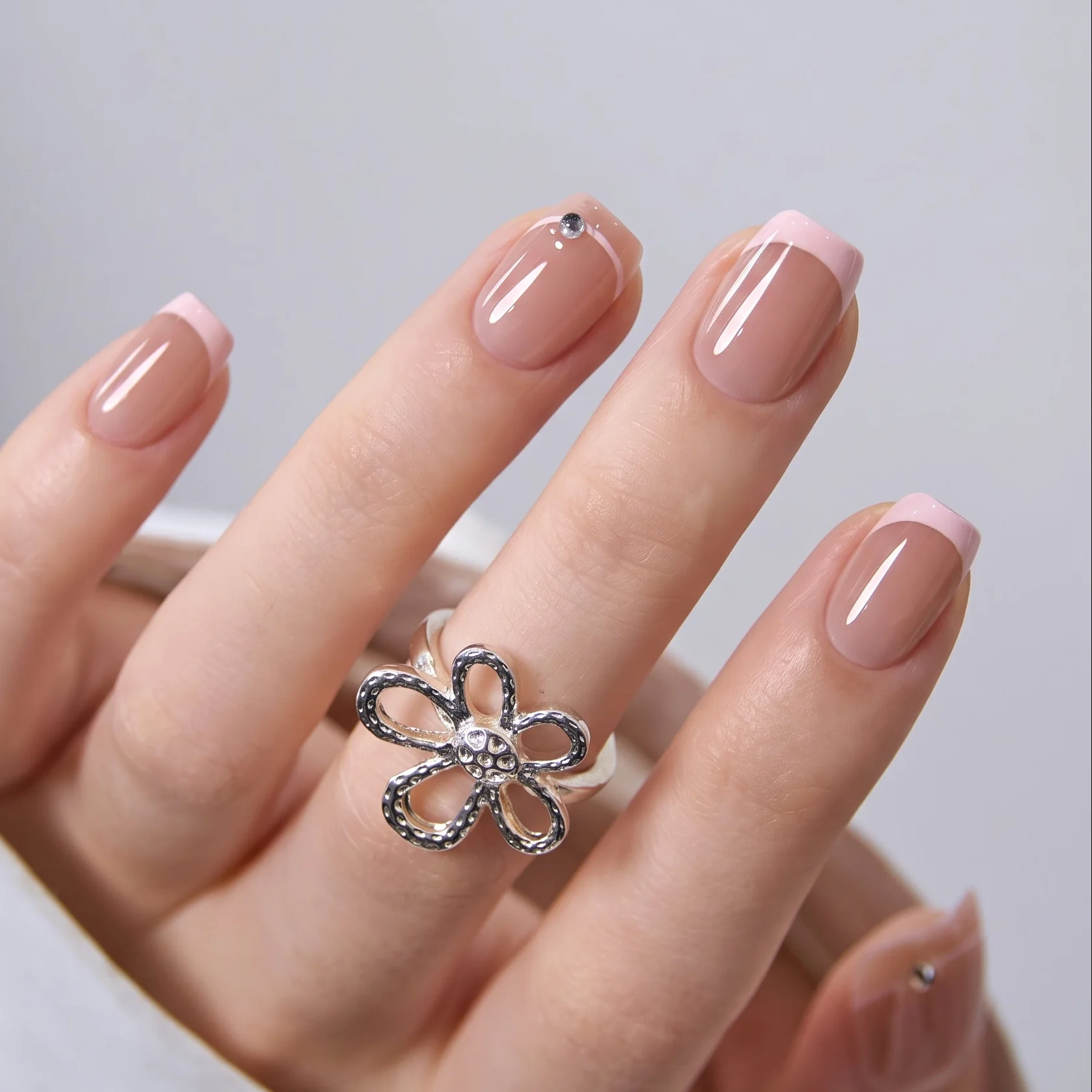Crystal Blush – S Squoval - Image 2