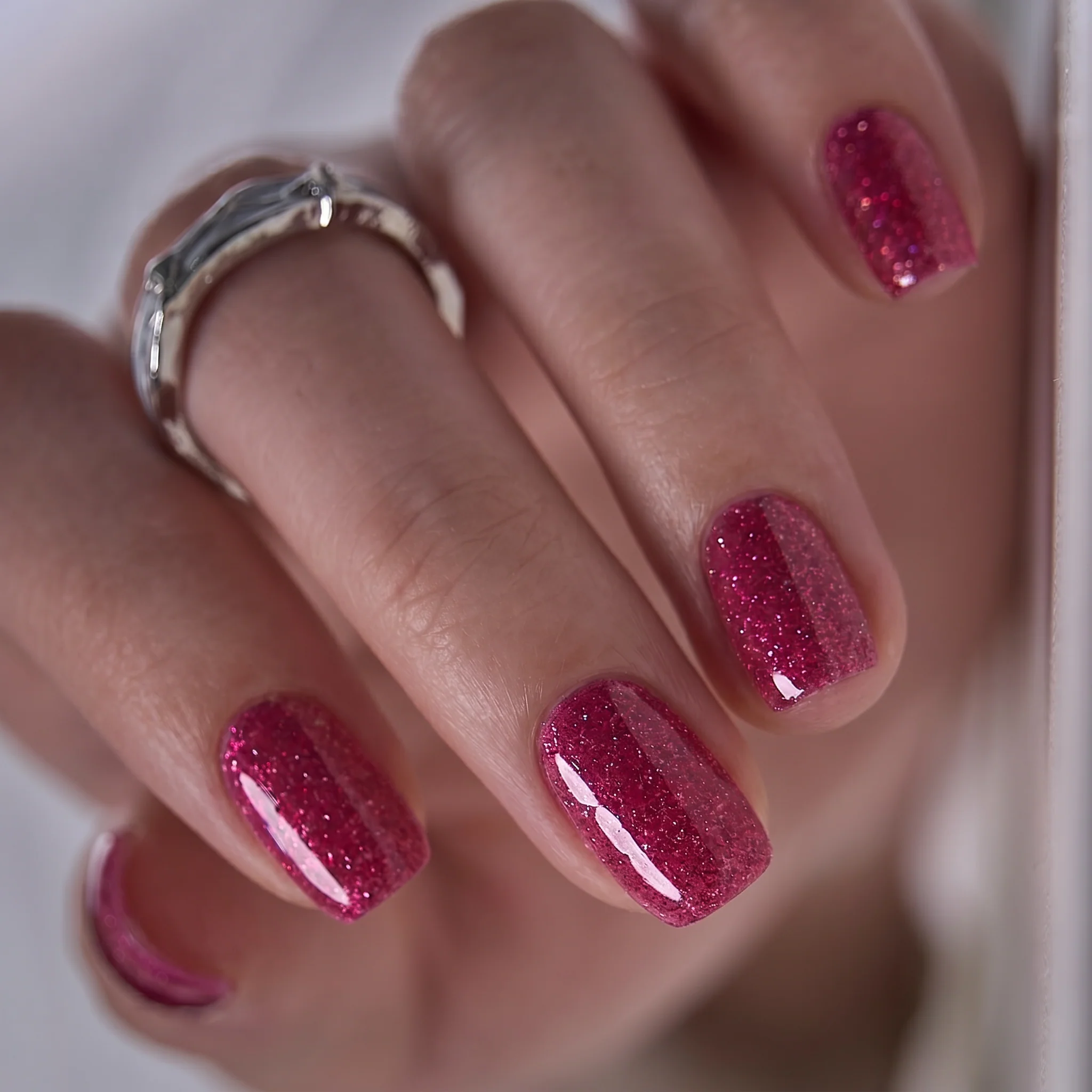 Fuchsia Fever – S Squoval - Image 5