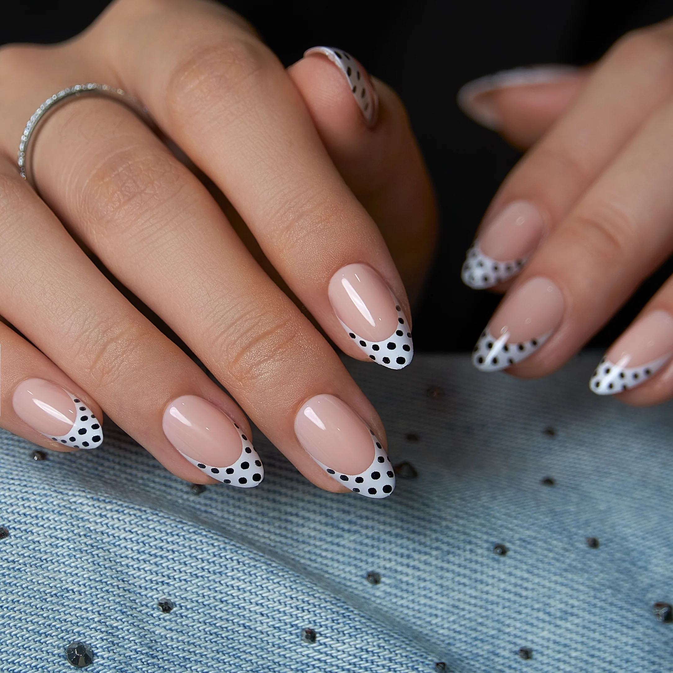 Polka Grace – S Almond - Image 2