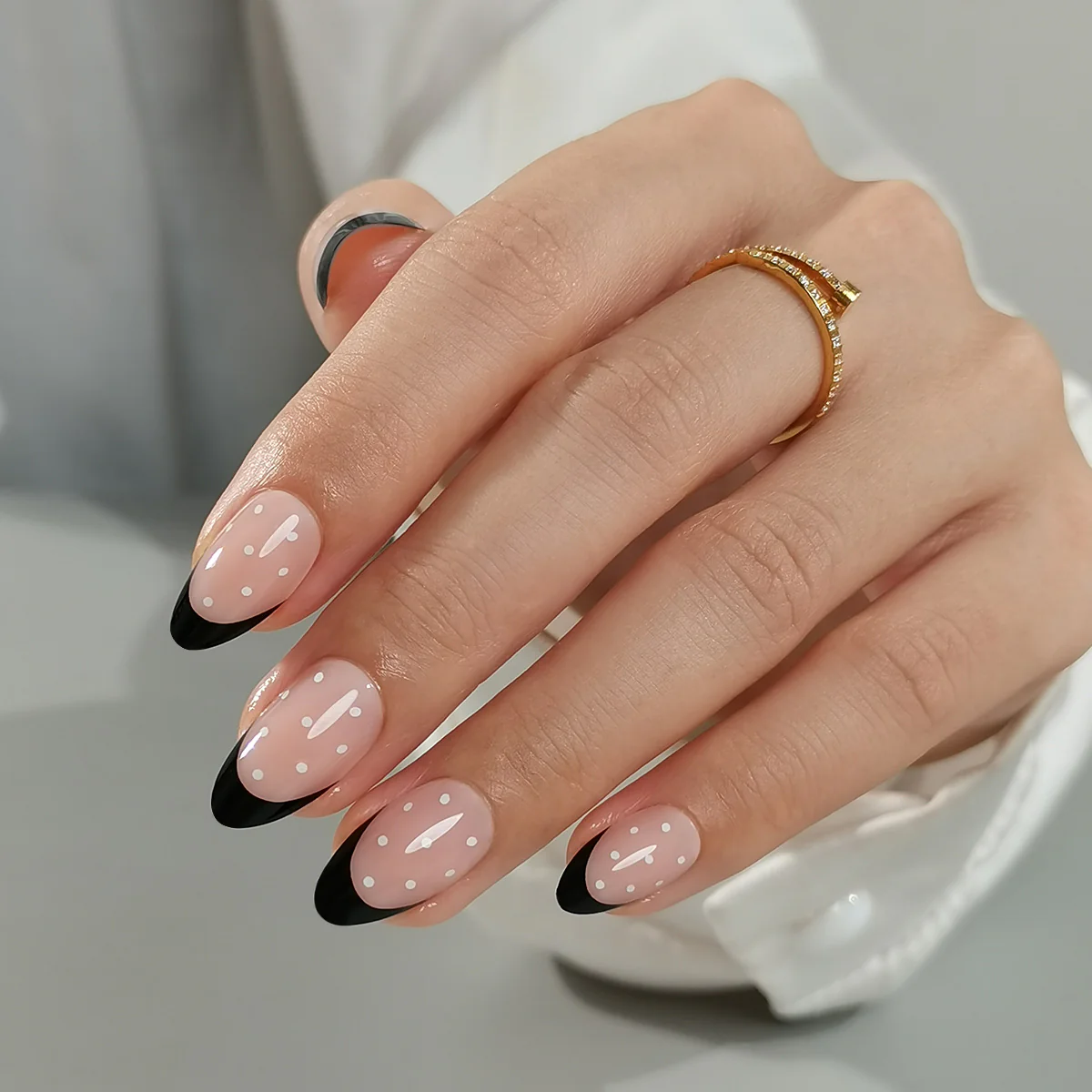 Classic Polka – S Almond - Image 2