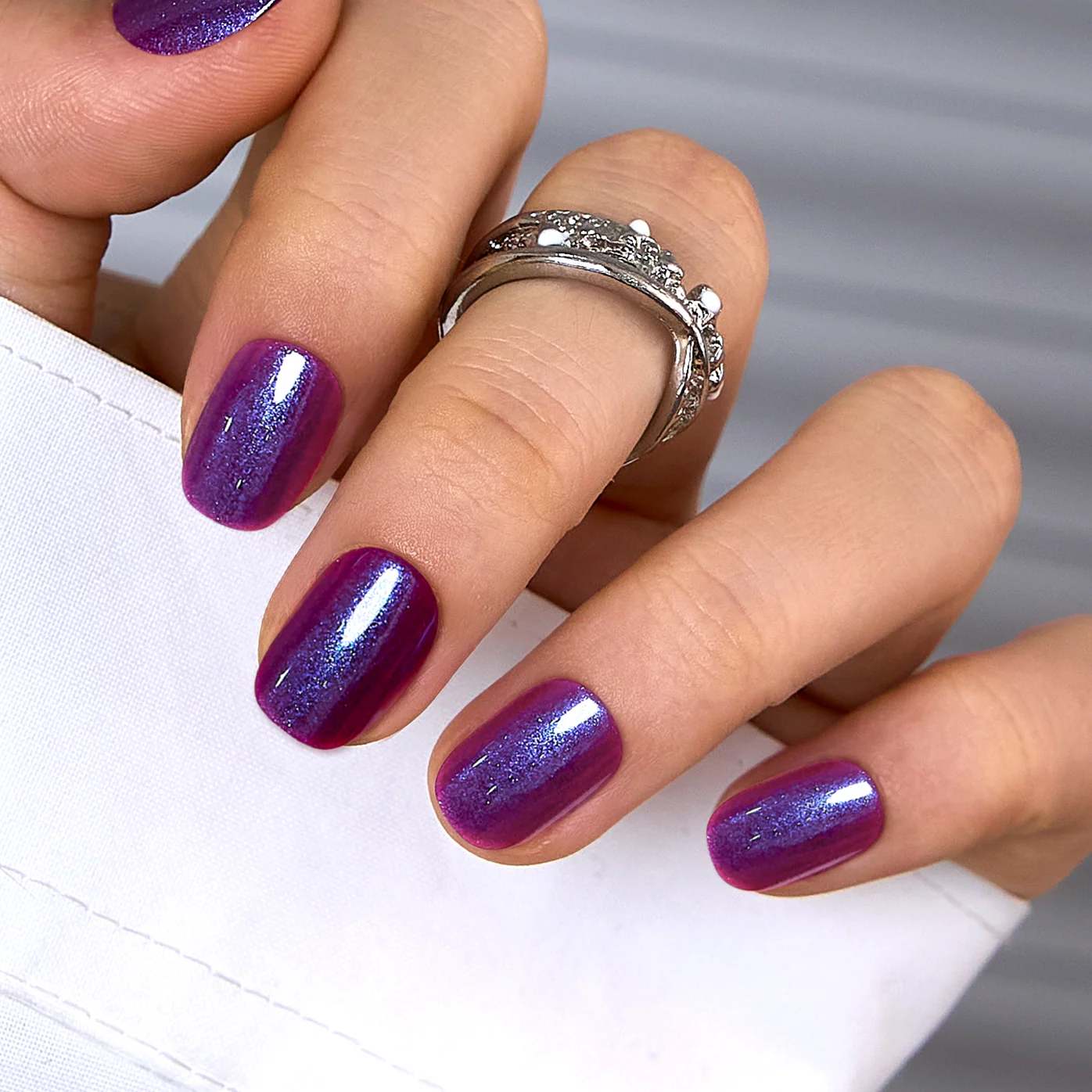 Midnight Amethyst – RS Squoval - Image 3
