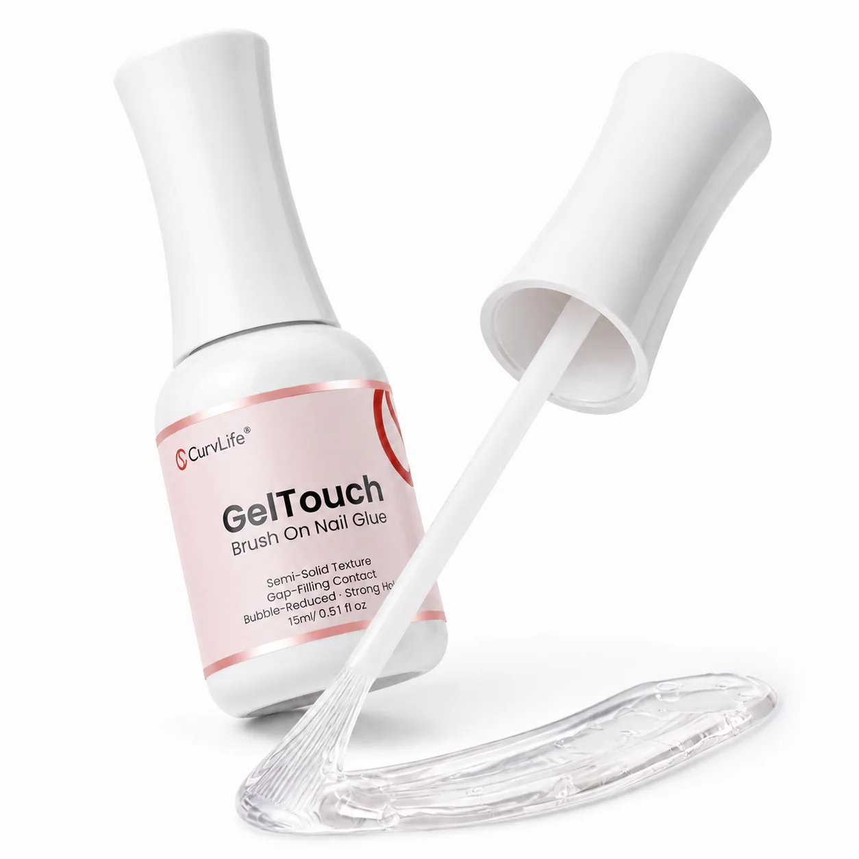 Gel Touch Brush-On Nail Glue - Image 2