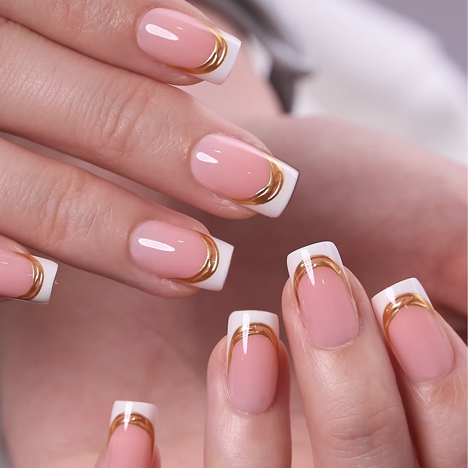 Gilded Blush – M Squoval - Image 2