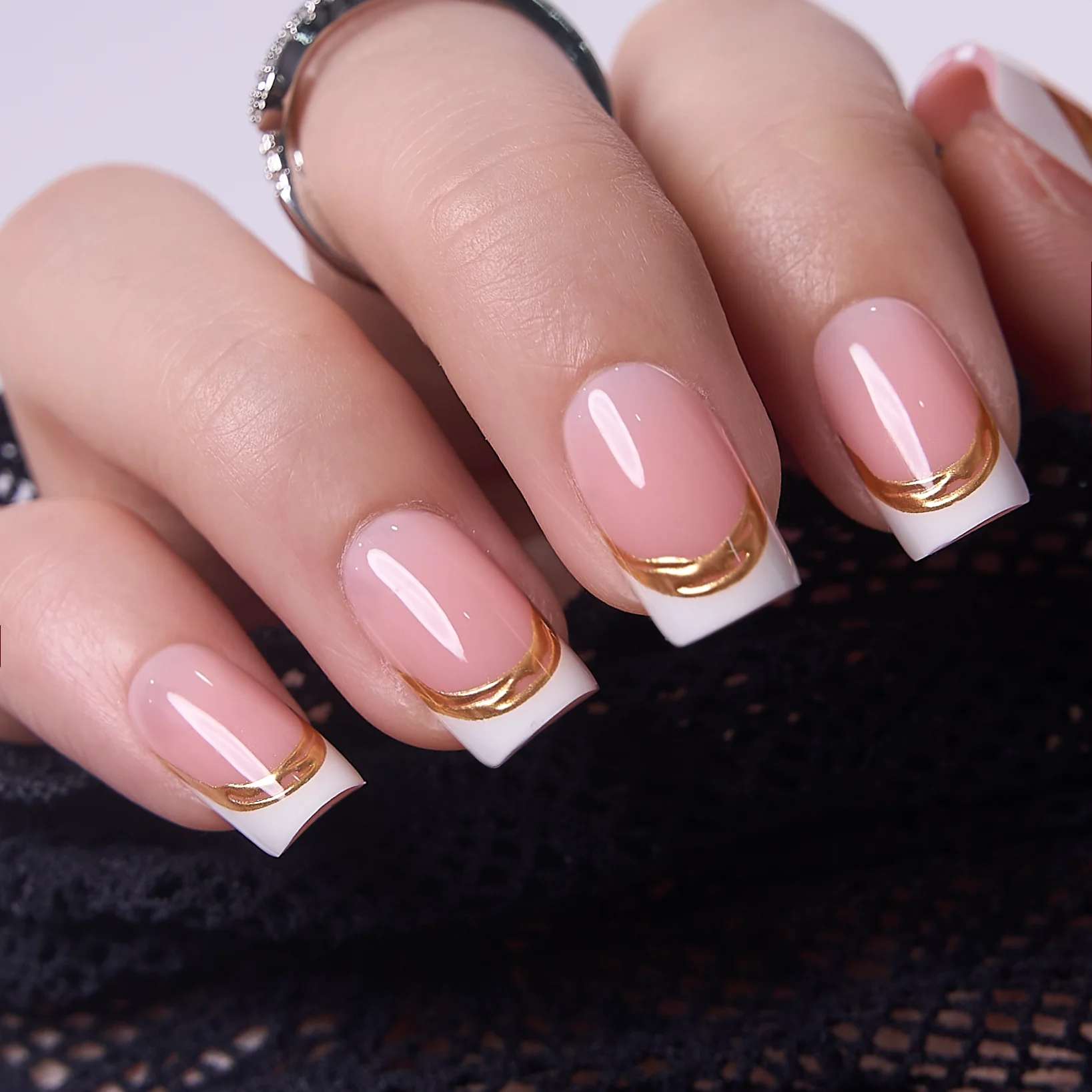 Gilded Blush – M Squoval - Image 4