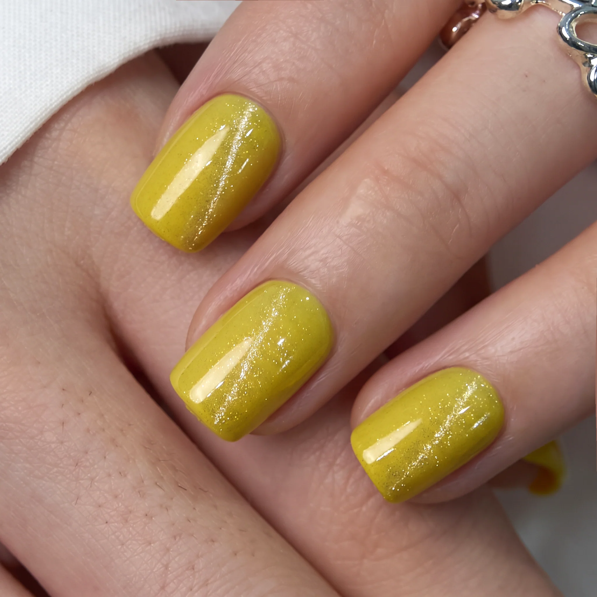Sunshine Yellow - S Squoval - Image 3
