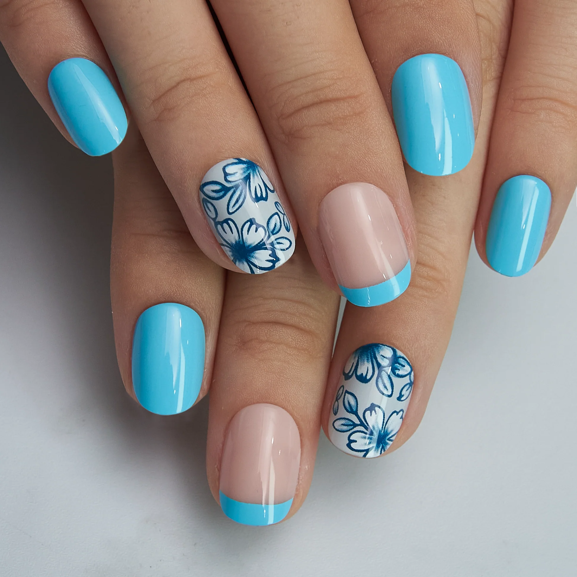 Blue Blossom – RS Squoval - Image 2