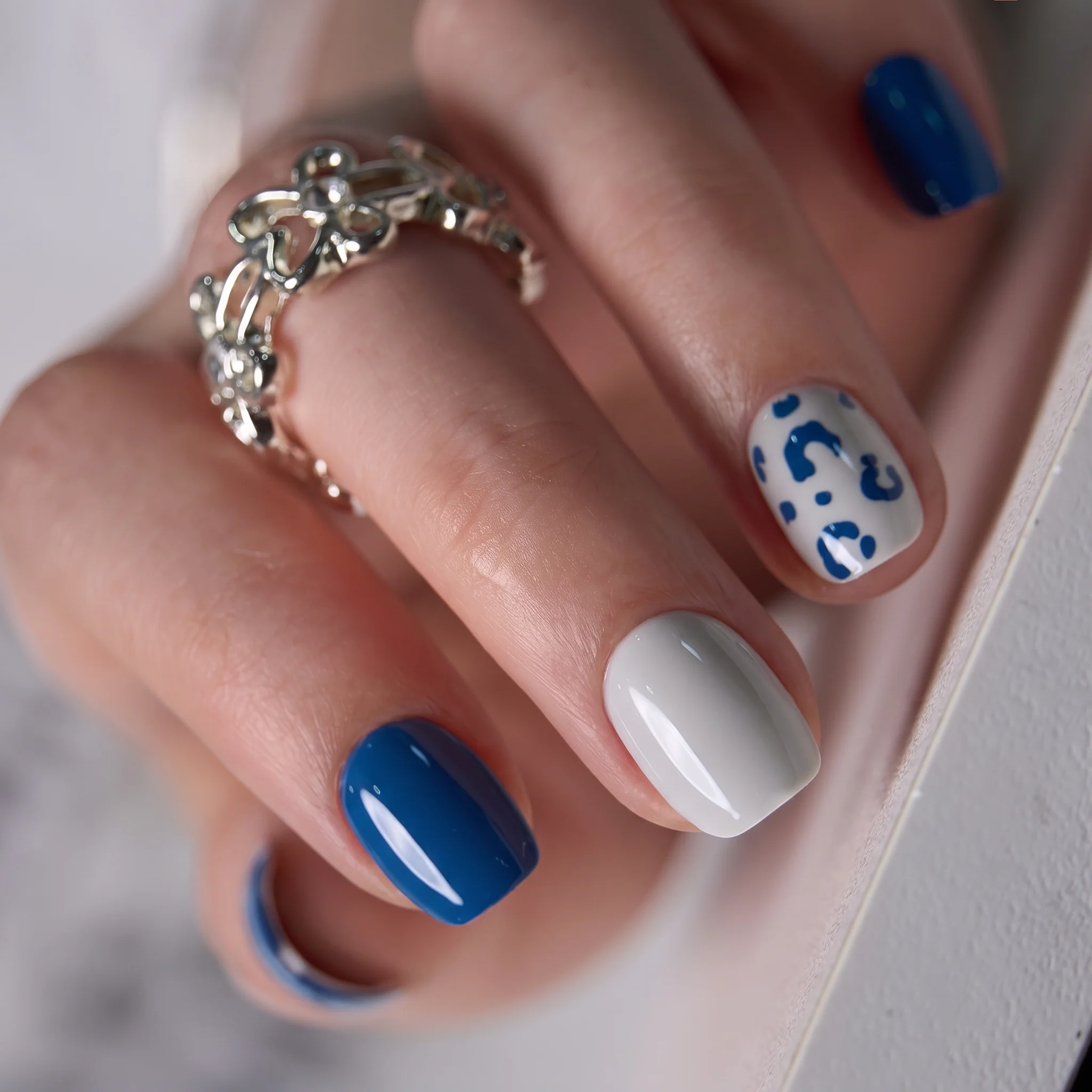 Blue Petal - RS Squoval - Image 2