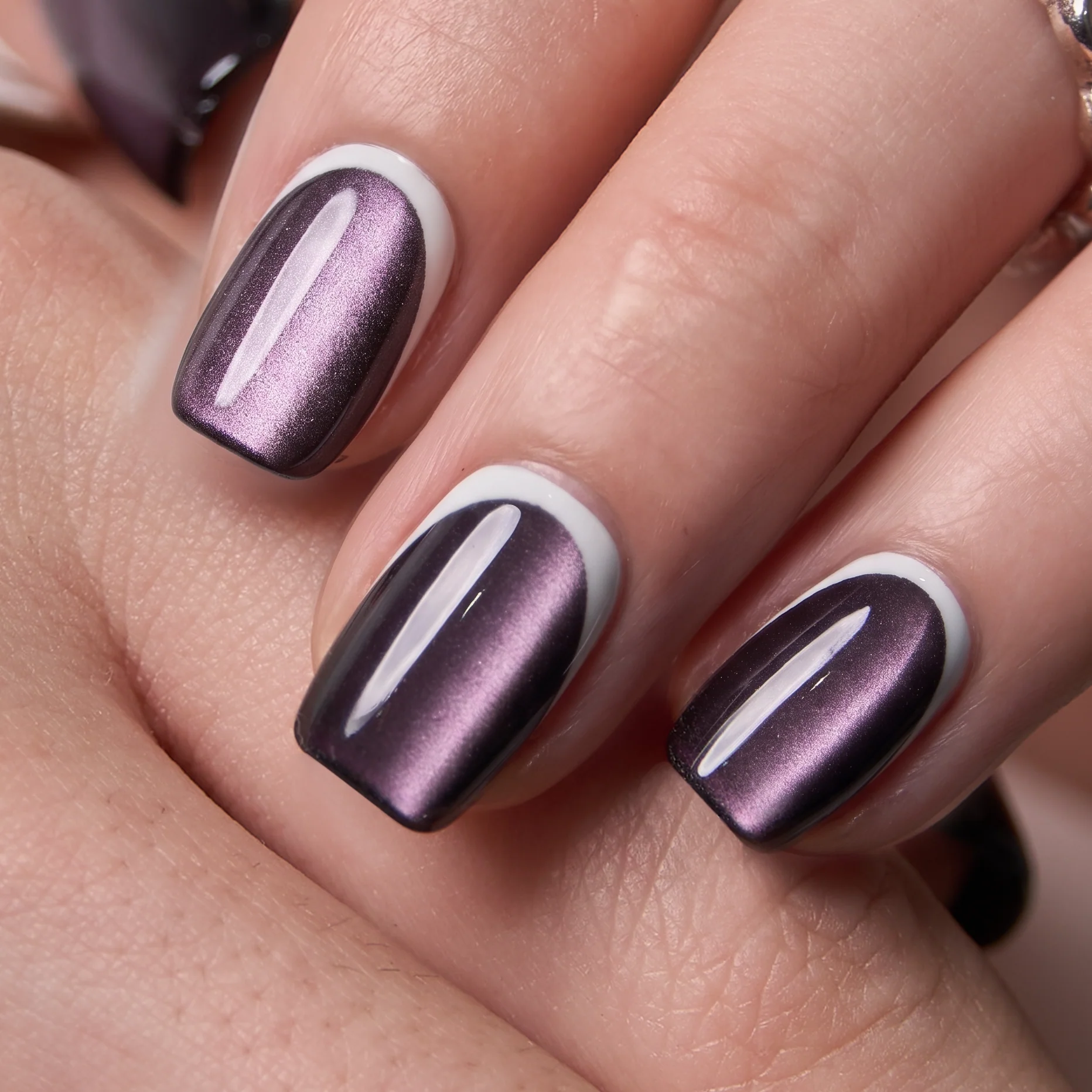 Plum Mirage - S Squoval - Image 2