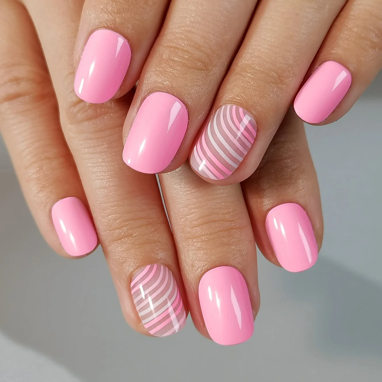 Candy Stripe – RS Squoval - Image 3