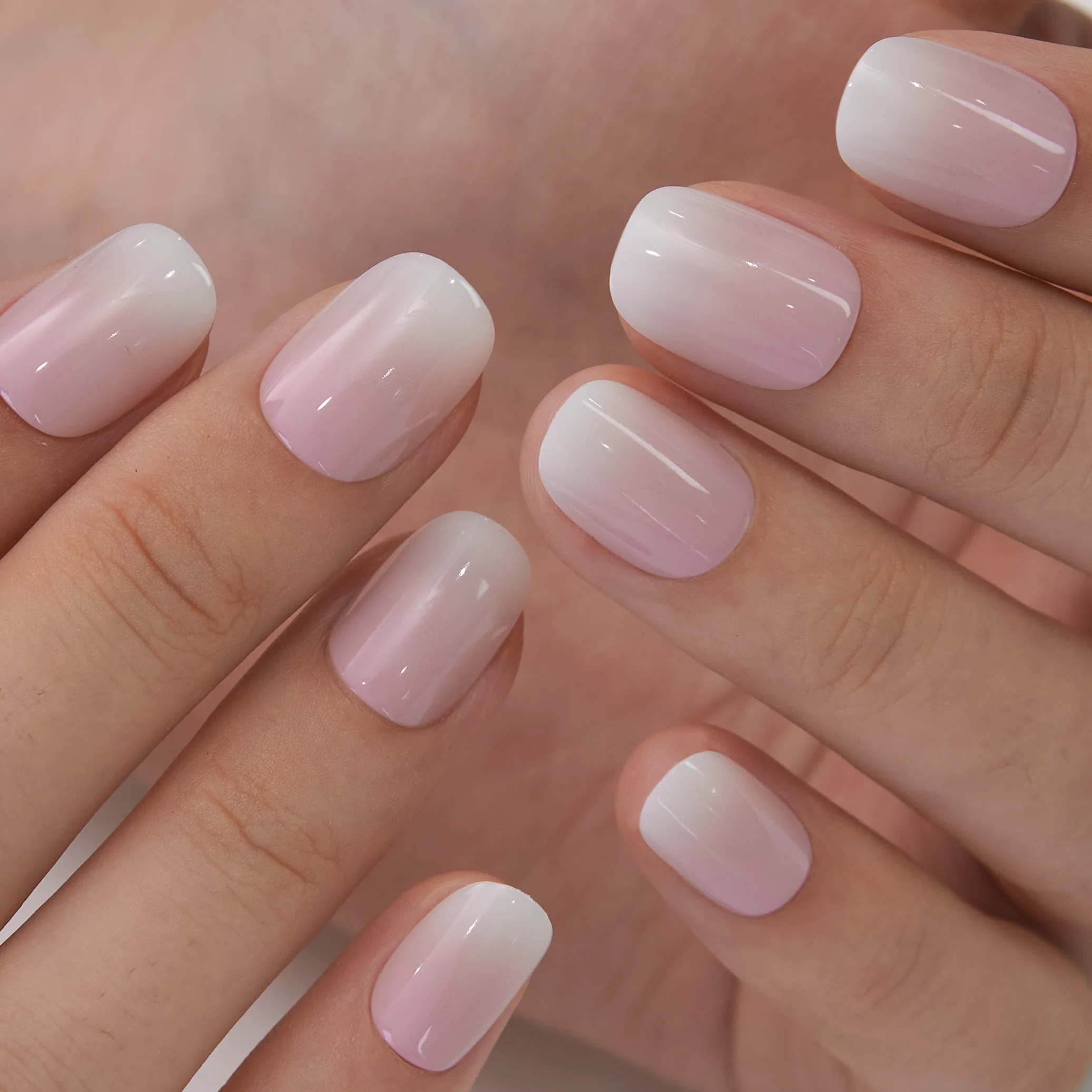 Soft Petal Glow – RS Squoval - Image 3