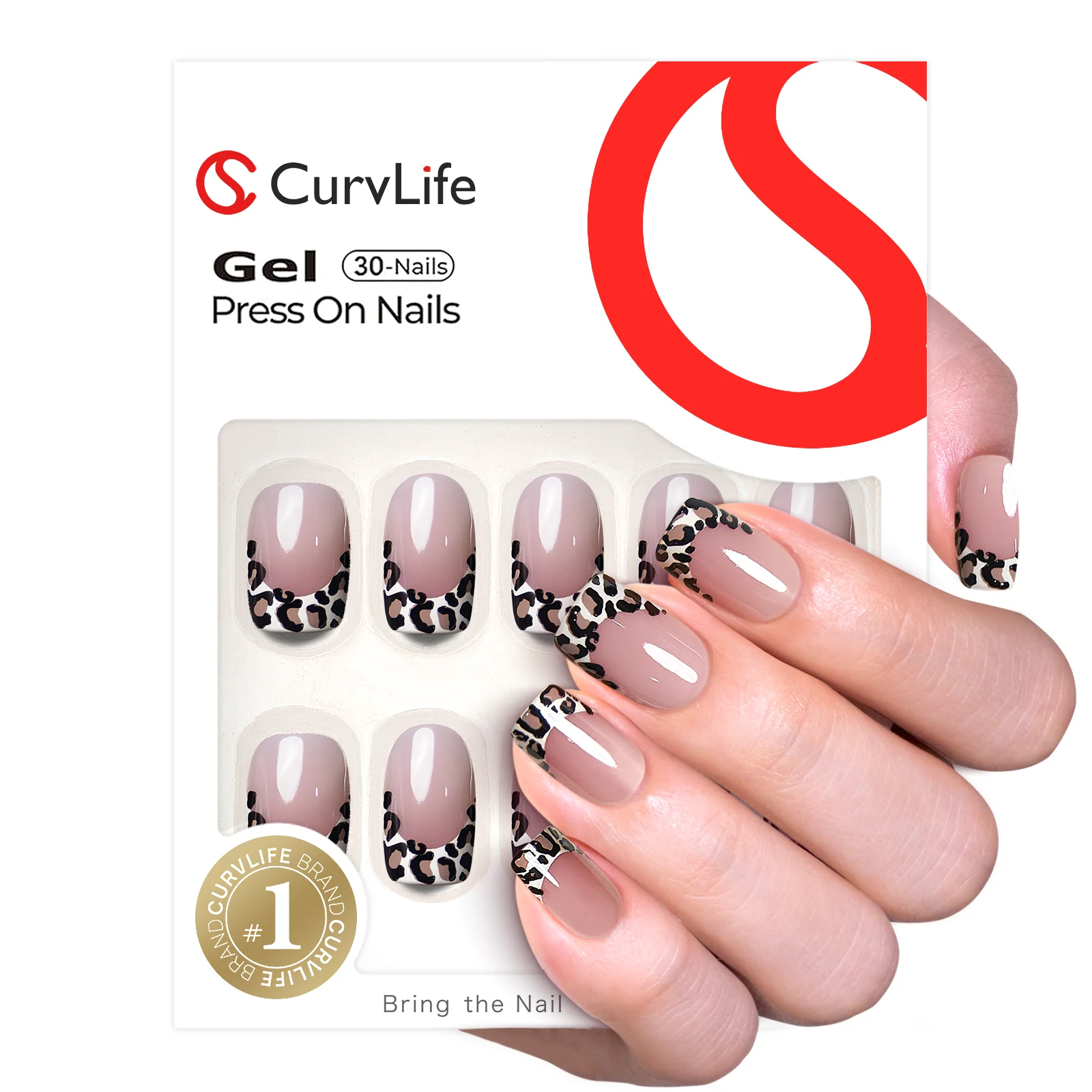 Chic Brown – S Squoval - Image 4