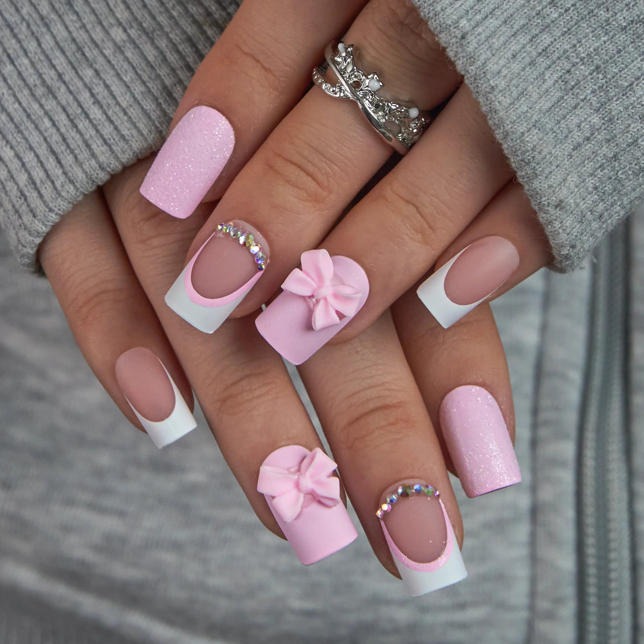 Designer’s Pick | Pink Fairy – M Squoval - Image 3