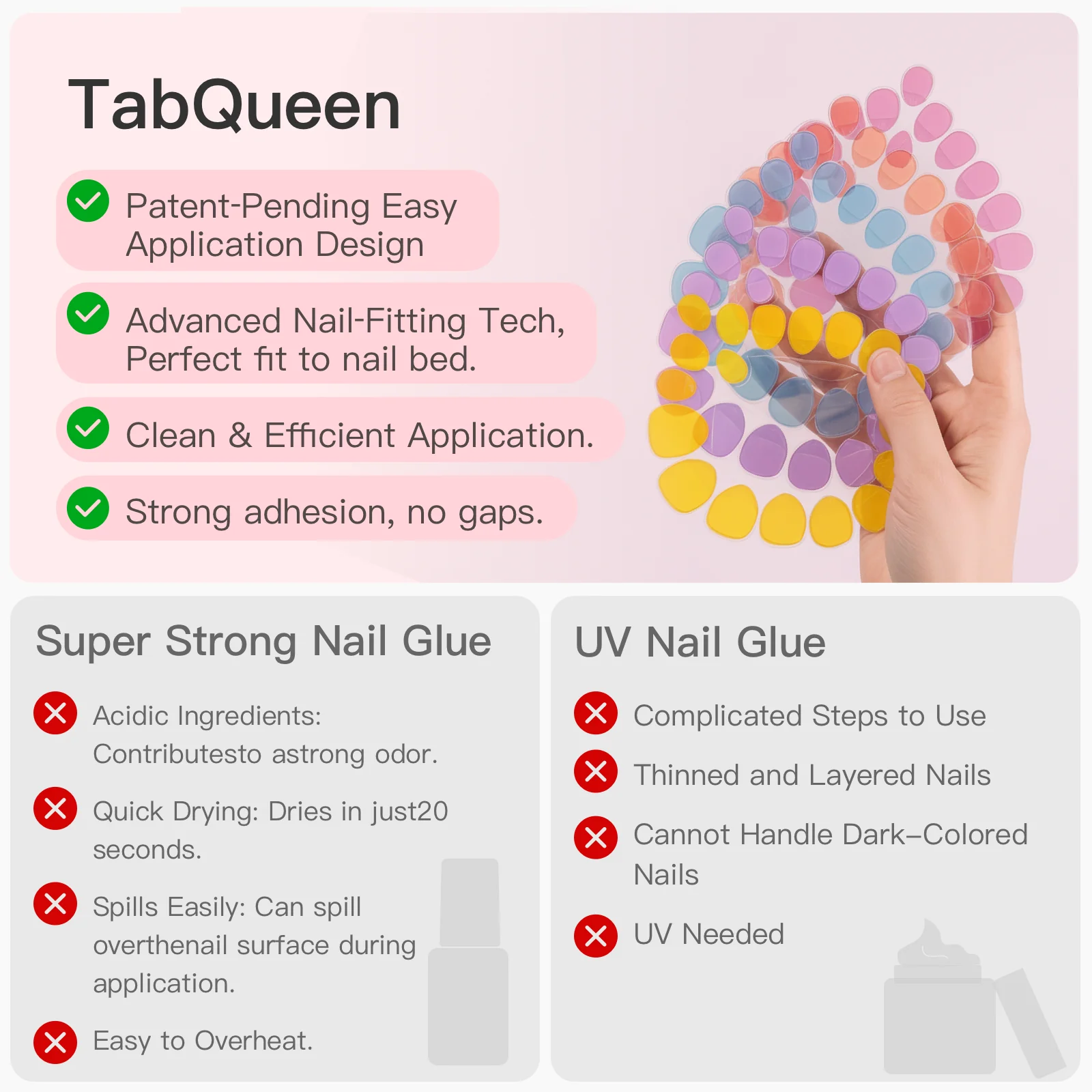 TabQueen Nail Adhesive Tabs - Image 7